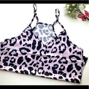 Cami top, leopard print, size M New brand Trendsi